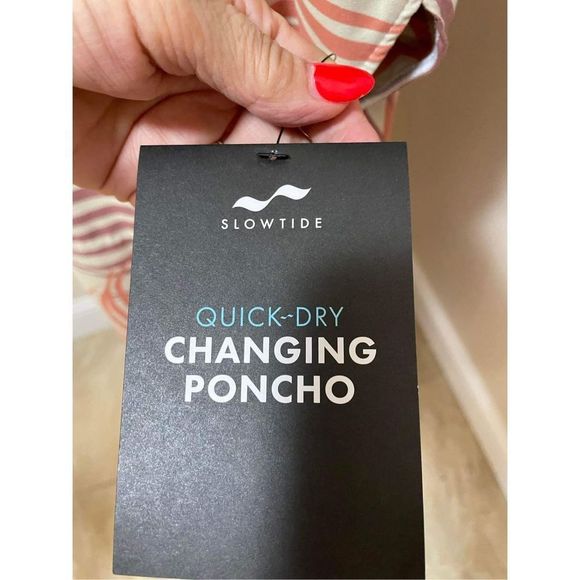 Free People Slowtide Hala Quick Dry Poncho Size L - Picture 7 of 7